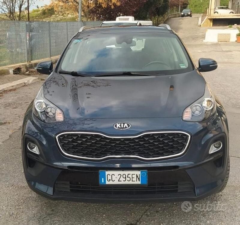 Usata Kia Sportage 132 CV (97 kW) 2020 Blu/azzurro SUV