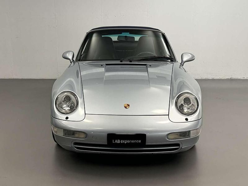 Usata Porsche 993 286 CV (210 kW) 1996 Polar silver metallic 92m Cabrio