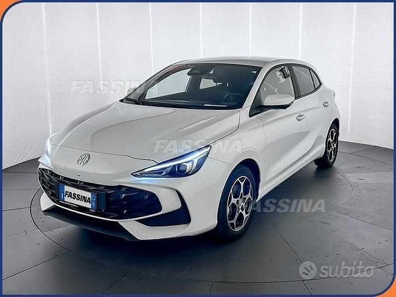 Nuova MG MG3 Luxury 2025 Bianco Utilitaria