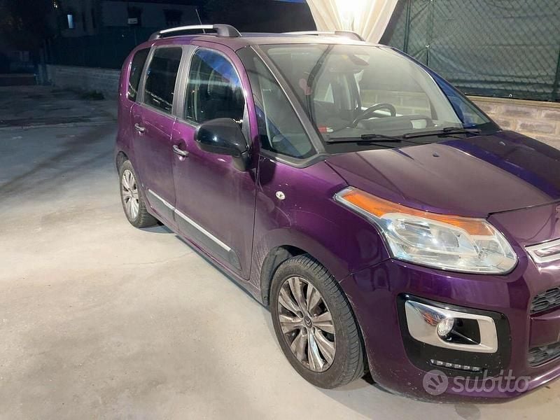 Usata Citroën C3 Picasso Exclusive 99 CV (72 kW) 2016 Viola Monovolume