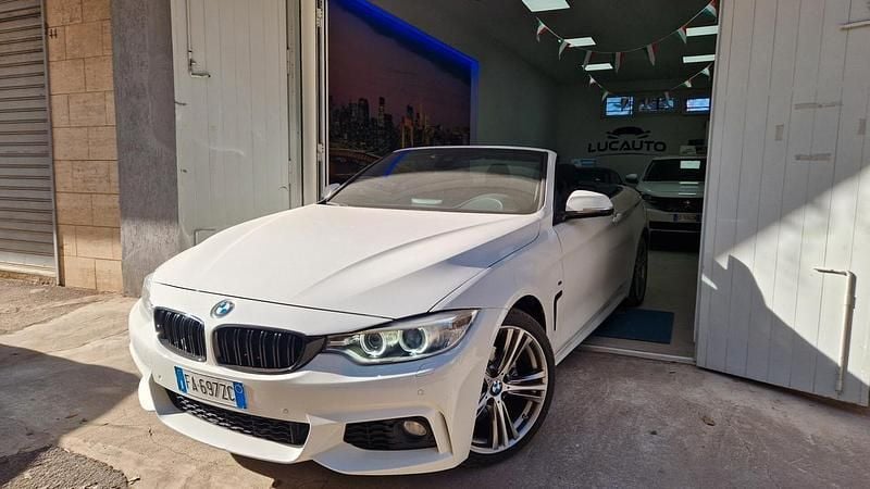 Usata BMW 420 M Sport 190 CV (139 kW) 2015 Bianco Cabrio