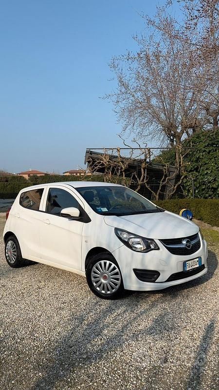 Usata Opel Karl 75 CV (55 kW) 2015 Bianco Utilitaria
