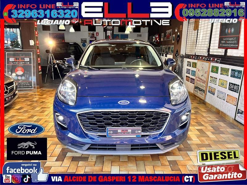 Usata Ford Puma Titanium 120 CV (88 kW) 2021 Blu SUV