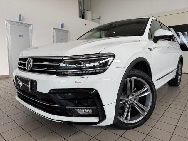 Usata VW Tiguan Allspace R-line 150 CV (110 kW) 2019 Bianco SUV