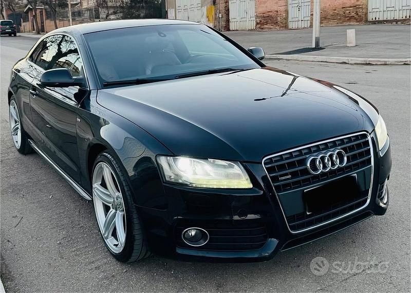 Usata Audi A5 S-Line 170 CV (125 kW) 2011 Nero Coupé
