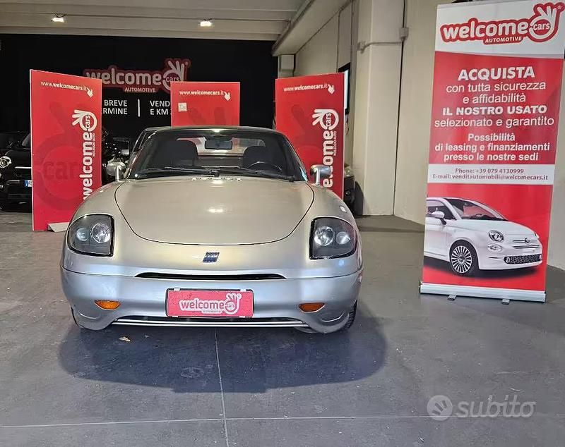 Usata Fiat Barchetta 131 CV (96 kW) 2001 Grigio Cabrio