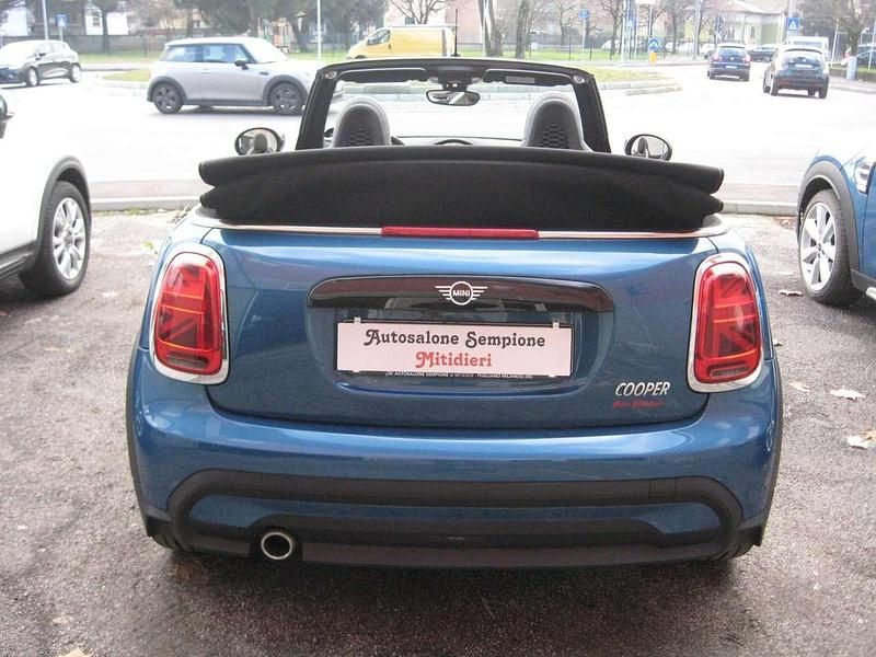Usata Mini John Cooper Works Cabriolet 136 CV (100 kW) 2021 Island blue Cabrio