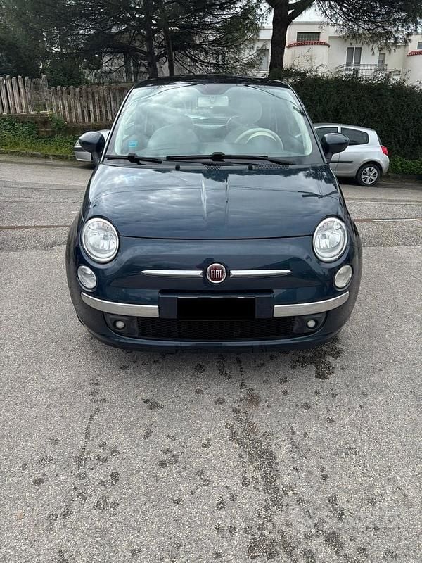 Usata Fiat 500 Lounge 69 CV (50 kW) 2008 Blu Berlina
