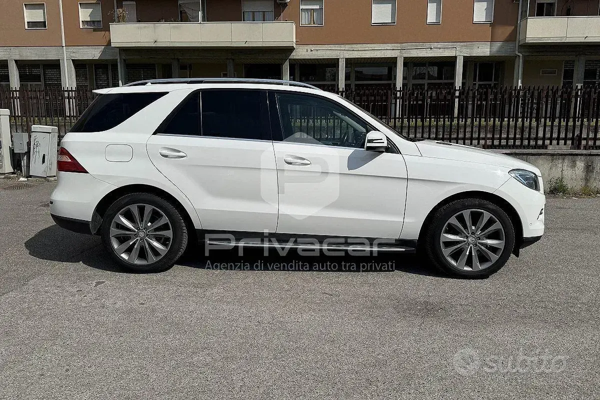 Usata Mercedes ML250 Premium 204 CV (150 kW) 2015 Bianco SUV