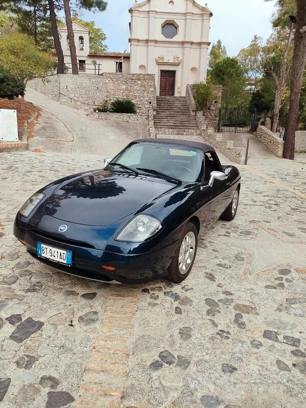 Usata Fiat Barchetta 131 CV (96 kW) 2000 Blu Cabrio