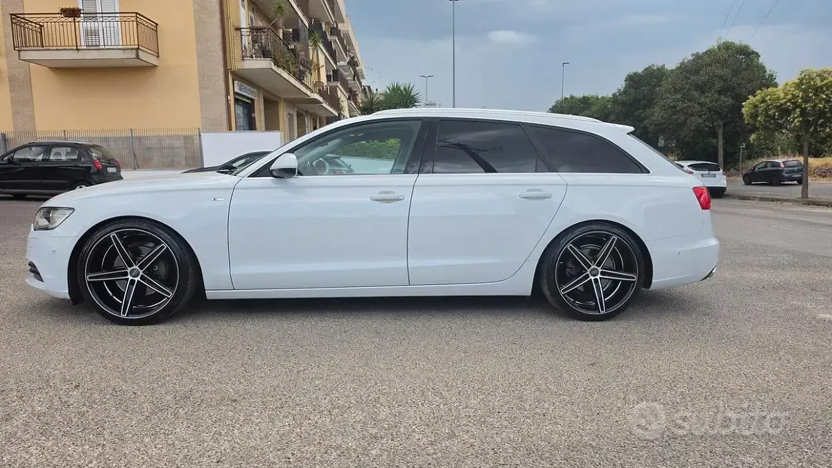 Usata Audi A6 190 CV (139 kW) 2015 Bianco Station wagon