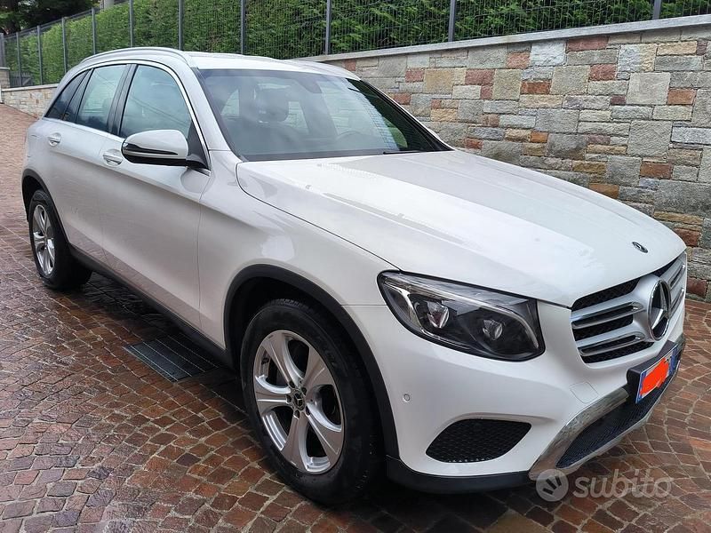 Usata Mercedes GLC220 170 CV (125 kW) 2018 Bianco SUV