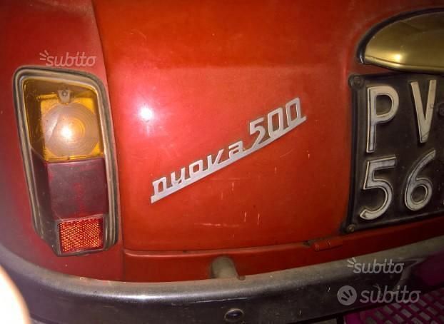 Usata Fiat Cinquecento 60 CV (44 kW) 1960 Utilitaria