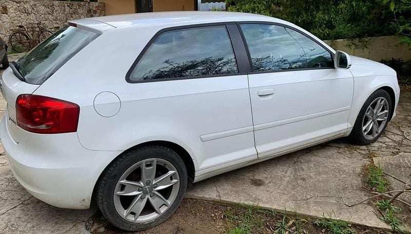 Usata Audi A3 Ambition 140 CV (102 kW) 2008 Bianco Utilitaria