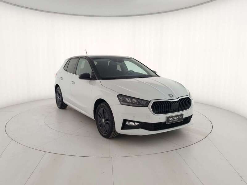 Usata Skoda Fabia Selection 80 CV (58 kW) 2024 Bianco Utilitaria