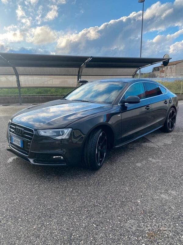 Usata Audi A5 Sportback Business Plus 177 CV (130 kW) 2014 Nero Utilitaria
