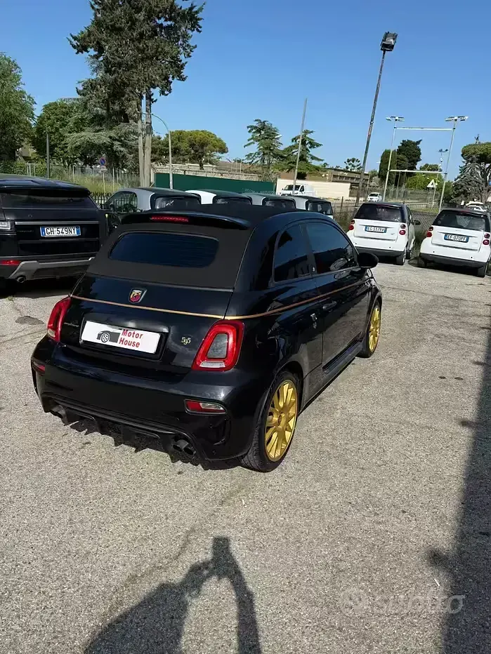Usata Abarth 595C 165 CV (121 kW) 2021 Nero Cabrio