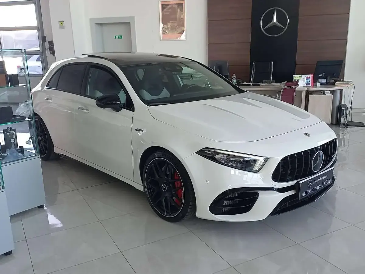Usata Mercedes A45 AMG AMG Edition 1 421 CV (309 kW) 2022 Bianco Utilitaria