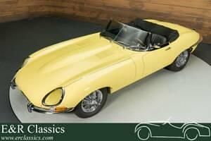 Usata Jaguar E-Type 269 CV (197 kW) 1965 Giallo Cabrio