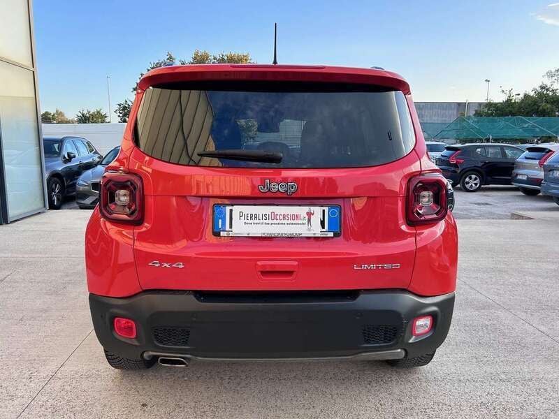 Usata Jeep Renegade Limited 140 CV (102 kW) 2019 Rosso SUV