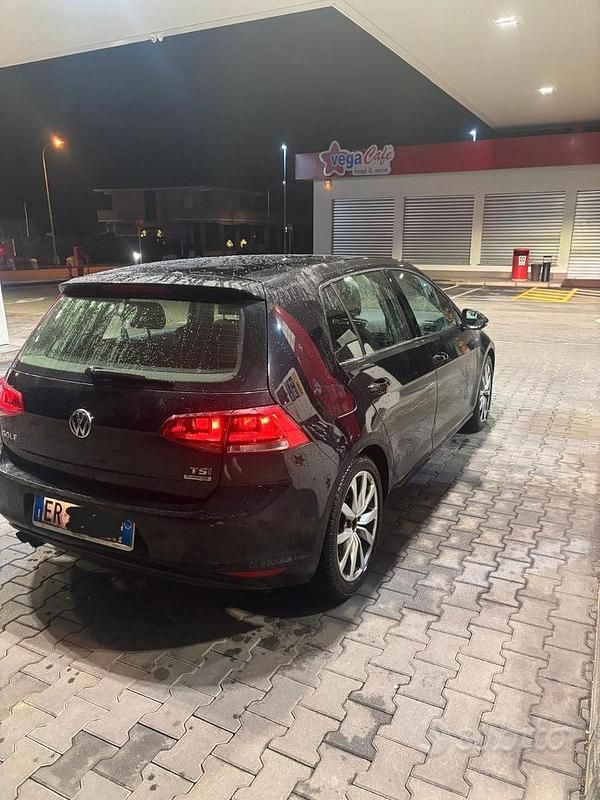 Usata VW Golf VII 125 CV (91 kW) 2013 Nero Berlina