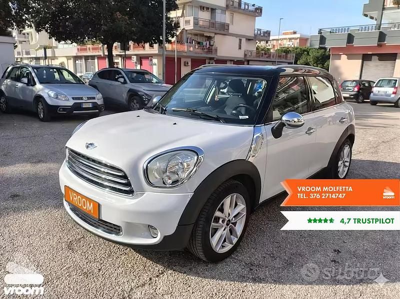 Usata Mini Cooper D 111 CV (81 kW) 2012 Bianco Utilitaria