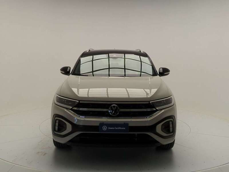 Beige Usata 2023 VW T-Roc R-line SUV | 24.999 € (Buon prezzo) - Immagine 1/4