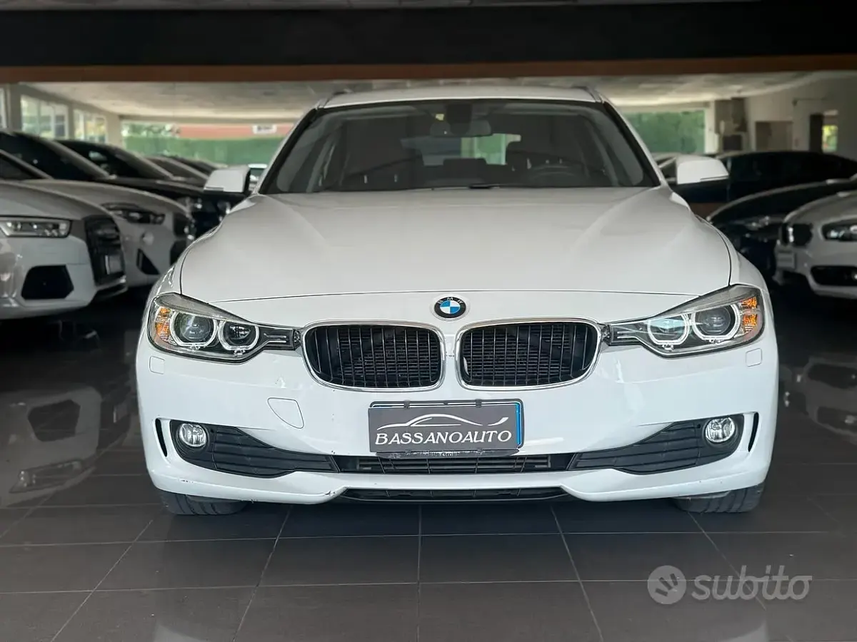 Usata BMW 316 Sport Line 116 CV (85 kW) 2014 Bianco Station wagon