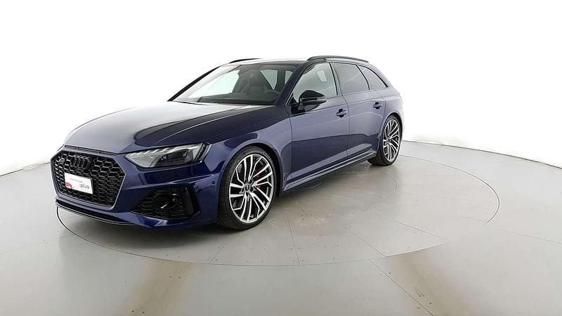 Usata Audi RS4 Ambiente 450 CV (330 kW) 2023 Blu navarra met Station wagon