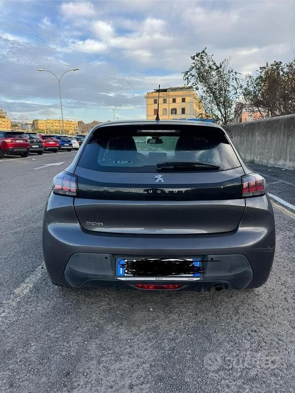 Usata Peugeot 208 Active 75 CV (55 kW) 2020 Grigio Utilitaria