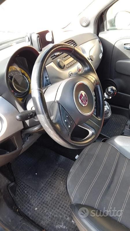 Usata Fiat 500 2009 Nero Cabrio