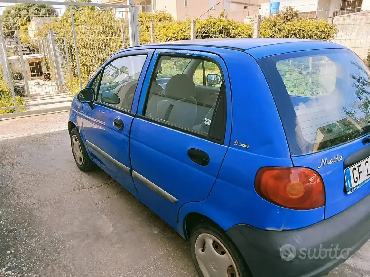 Usata Chevrolet Matiz 51 CV (37 kW) 2004 Blu Utilitaria