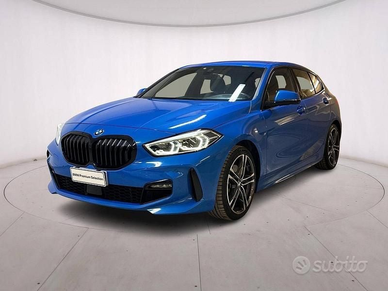 Usata BMW 116 M Sport 116 CV (85 kW) 2020 Blu Utilitaria