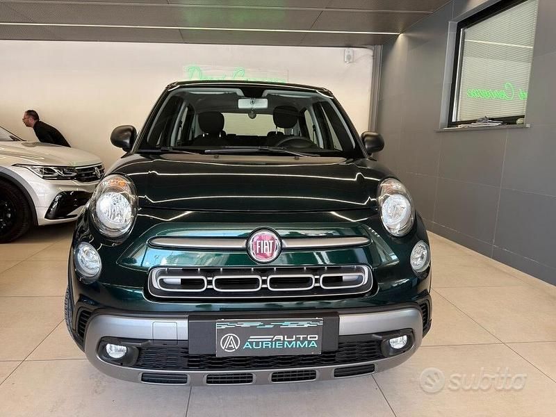 Usata Fiat 500L Cross 95 CV (69 kW) 2019 Verde Monovolume
