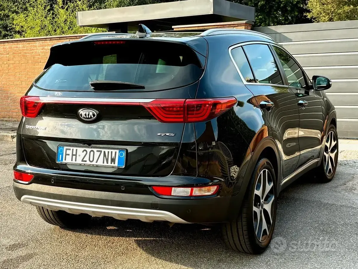 Usata Kia Sportage GT-Line 141 CV (103 kW) 2017 Nero SUV