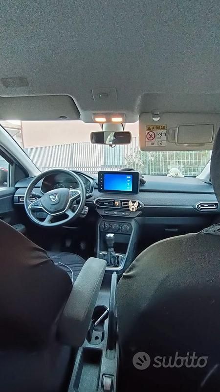 Usata Dacia Sandero 91 CV (66 kW) 2021 Rosso Berlina