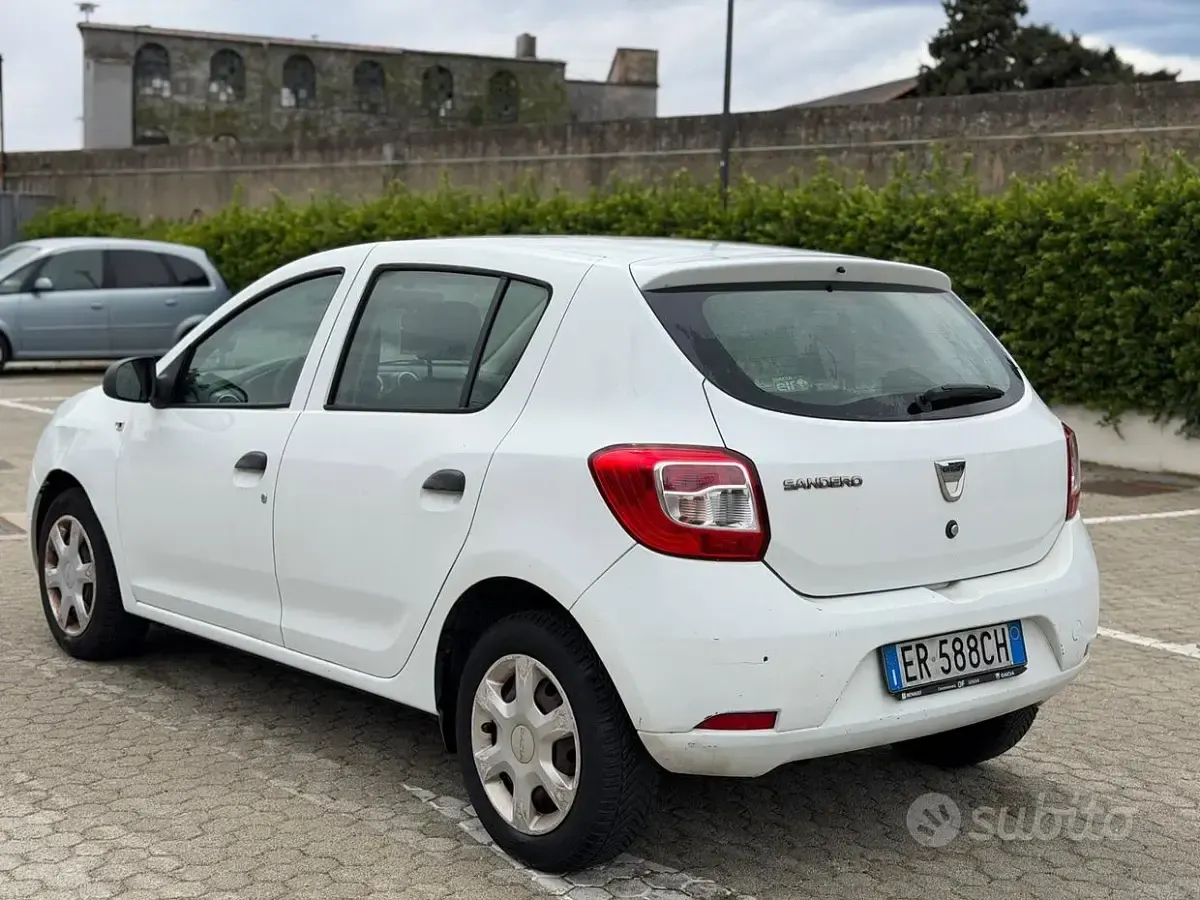 Brugt Dacia Sandero 72 HK (52 kW) 2013 Hvid Sedan