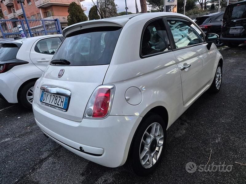 Usata Fiat 500 Sport 69 CV (50 kW) 2010 Bianco Utilitaria