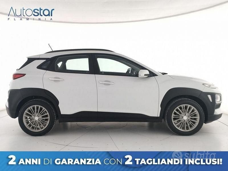 Usata Hyundai Kona Classic 116 CV (85 kW) 2019 Bianco SUV