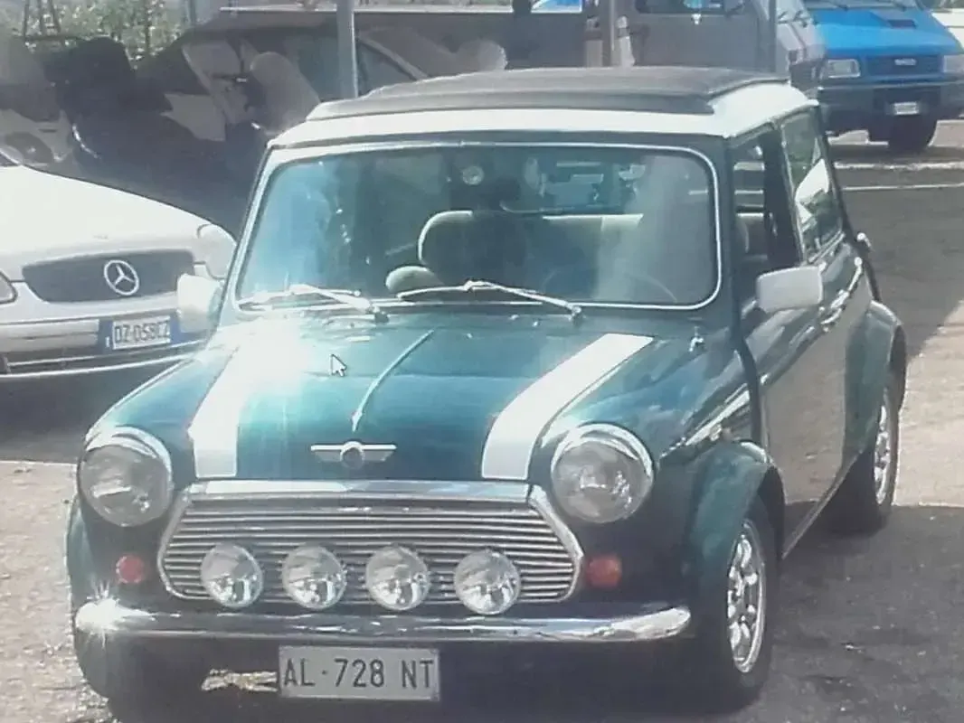 Usata Rover Mini 63 CV (46 kW) 1994 Verde Cabrio