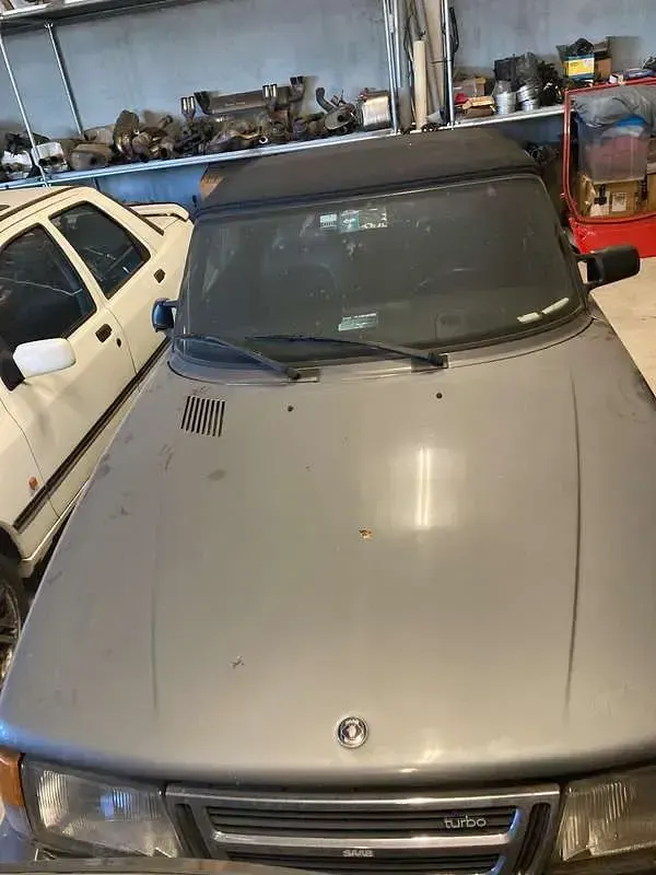 Usata Saab 900 Cabriolet 179 CV (131 kW) 1991 Grigio Cabrio