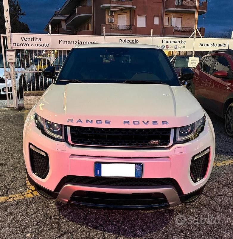 Usata Land Rover Range Rover evoque HSE Dynamic 2016 Bianco SUV