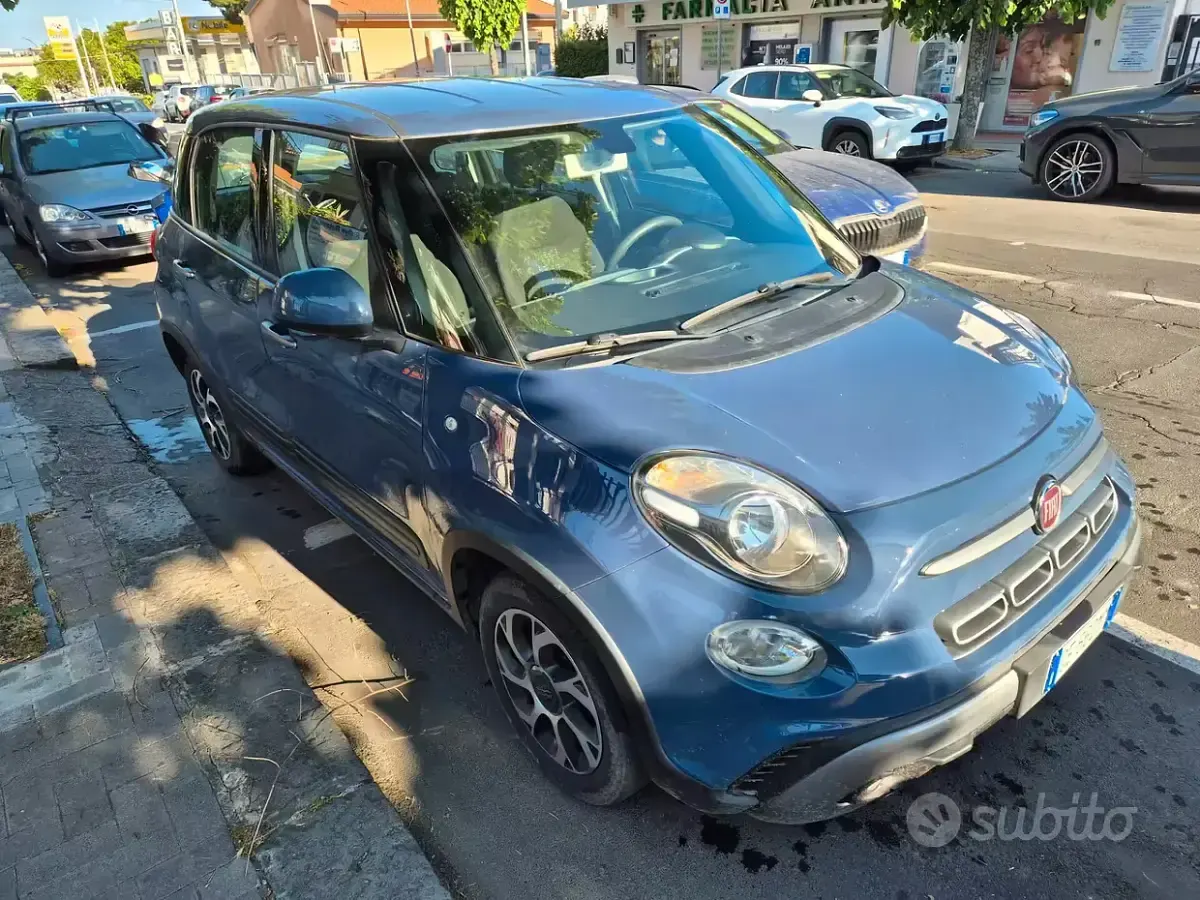 Usata Fiat 500L Cross 95 CV (69 kW) 2021 Blu Monovolume