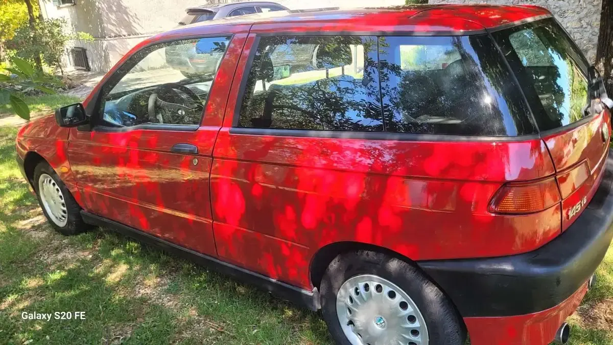 Usata Alfa Romeo 145 103 CV (75 kW) 1995 Rosso Utilitaria