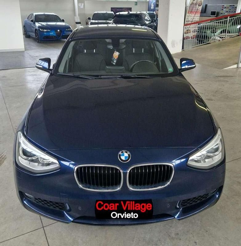 Usata BMW 116 116 CV (85 kW) 2014 Blu/azzurro Utilitaria