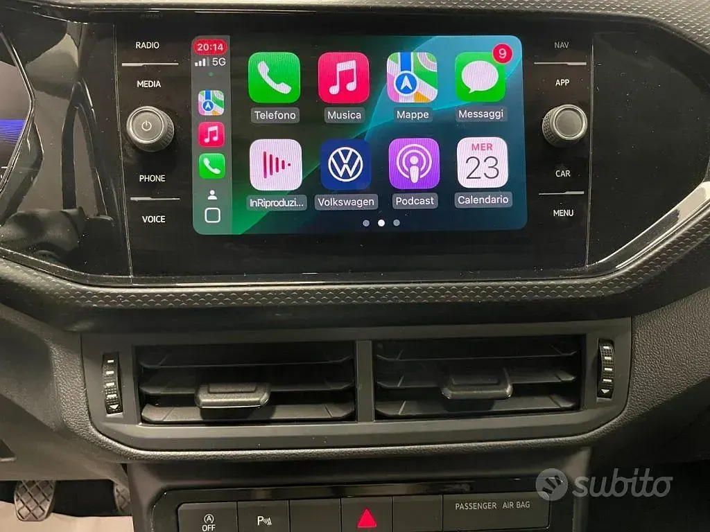 Usata VW T-Cross Life 110 CV (80 kW) 2023 Nero SUV