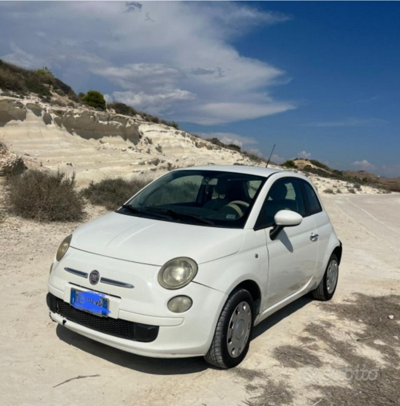 Usata Fiat 500 95 CV (69 kW) 2008 Bianco Utilitaria