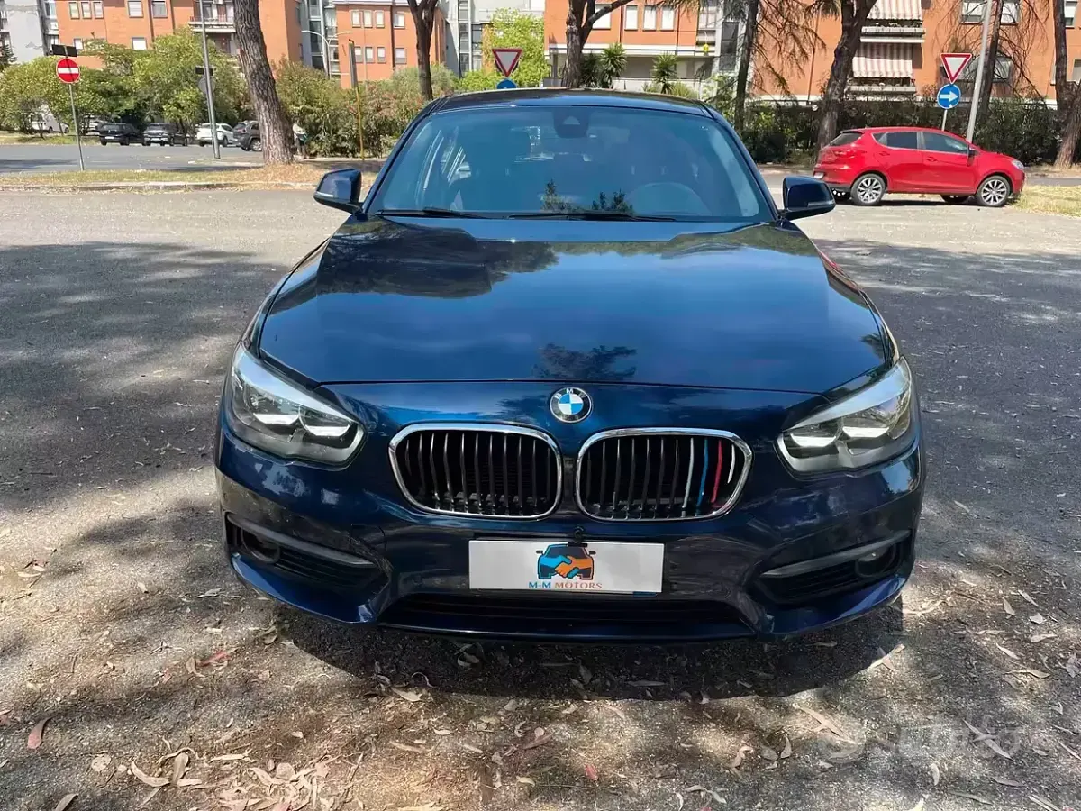 Usata BMW 116 Efficient Dynamics 116 CV (85 kW) 2017 Bluazzurro Utilitaria
