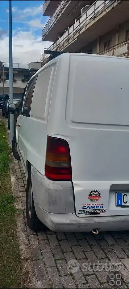 Usata Mercedes Vito 2000 Bianco Furgone
