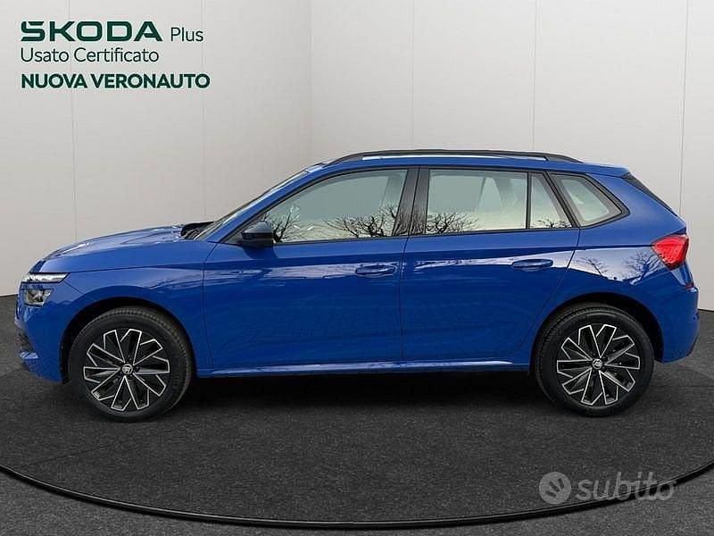 Usata Skoda Kamiq 95 CV (69 kW) 2023 Blu/azzurro SUV